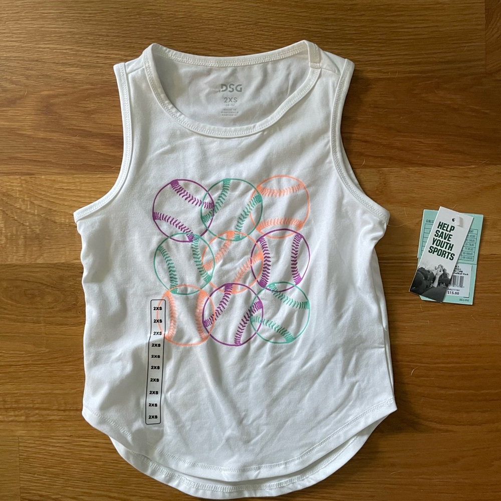 NEW WITH TAGS DSG kids tank top
